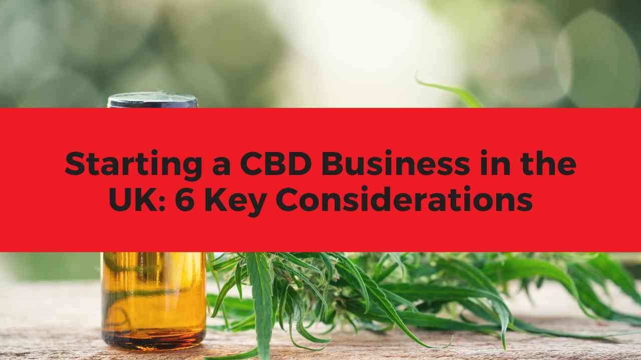 Starting a CBD business in the UK